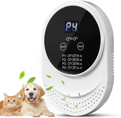 Ozone Air Purifier | Programmable Air Cleaner with Wall-Mount Design for Fresh Spaces up to 30m²