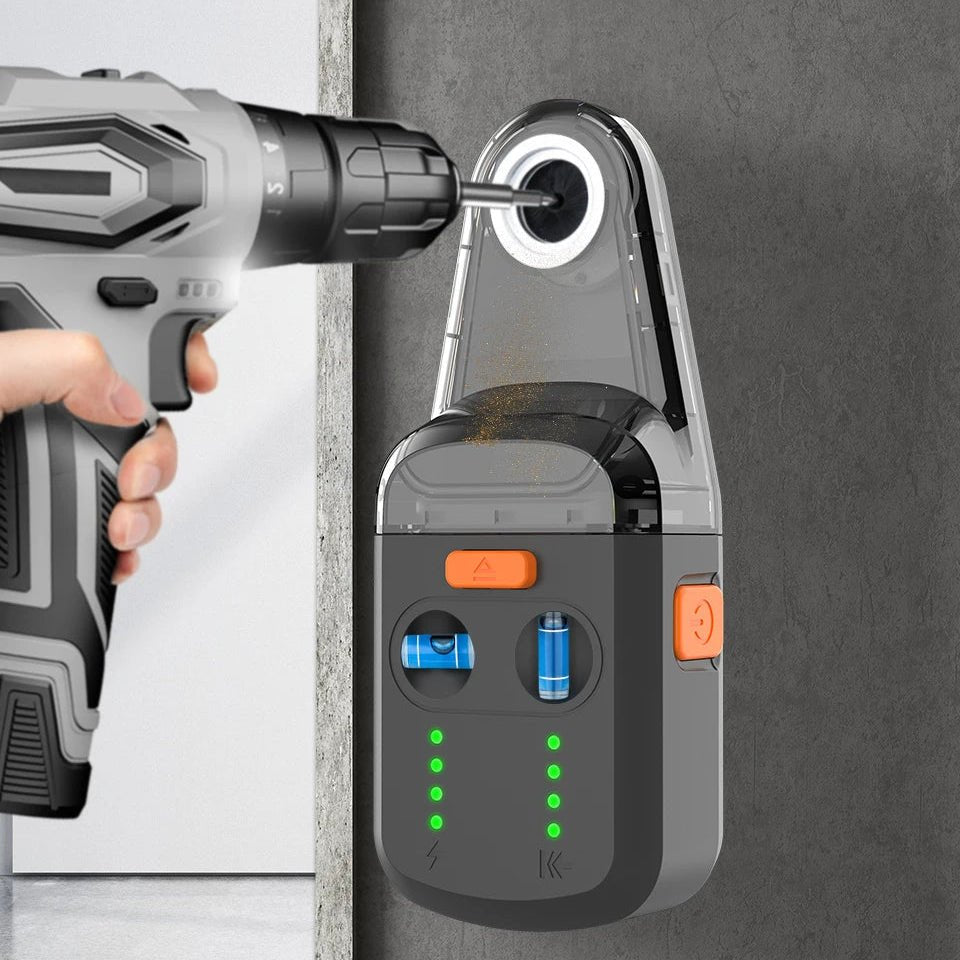 Quickfix | Aspiratore Elettrico con Livella Laser e Design Compatto | Strumento Ideale per Progetti Fai da Te e Pulizia Perfetta 6