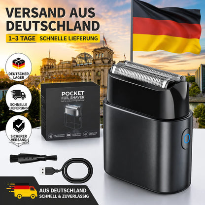 Rasoio Elettrico Barba | Rasoio a Lamina Impermeabile IPX7 per Rasatura Precisa e Comfort 8
