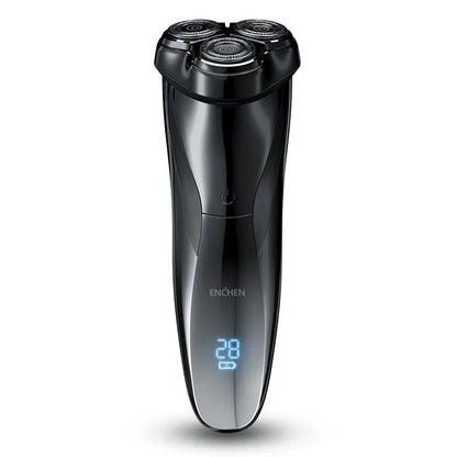Rasoio Elettrico Barba con Display Digitale e Design Impermeabile IPX7 | Rasoio a Doppio Uso per Rasatura Asciutta e Bagnata 6