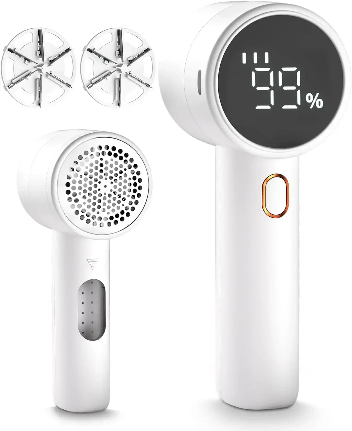 Rasoio Elettrico per Tessuti | 6 Lame Potenti con Display LED | Rimozione Efficace di Pelucchi e Lanugine 6