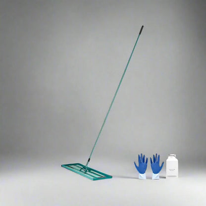 Garden Rake | Gardening Rakes with Ergonomic Handle | Wide Surface for Leveling Lawns