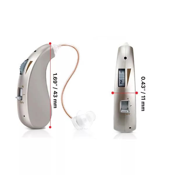 Rechargeable Digital Hearing Aid with Ergonomic Design | Clear Amplification for Daily Use