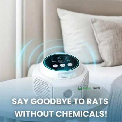 Repellente Ultrasuoni per Ratti e Topi | Sicuro e Silenzioso per Uso Interno ed Esterno | Copertura Fino a 3200 Piedi Quadrati 2