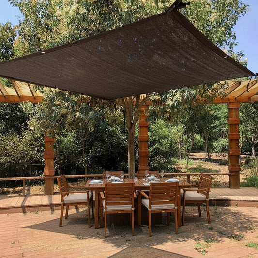 Rete Parasole | Protezione Solare al 70-80% per Piante Sane | Materiale Durevole per Giardini e Serre