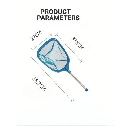 Pool Skimmer Net | Ultra-Thin Net with Sturdy Frame | Easy Debris Removal for Crystal Clear Water