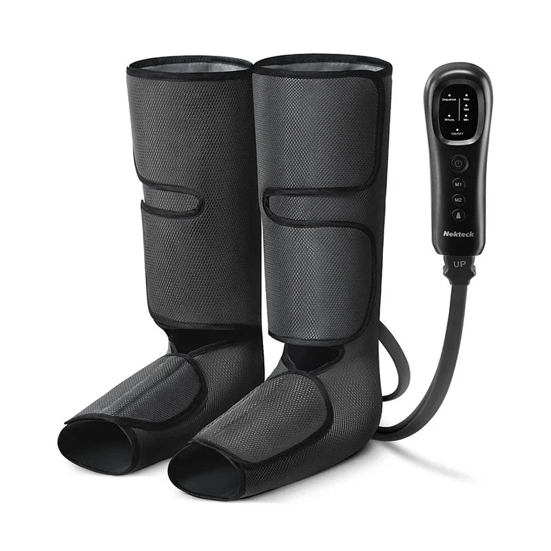 Rilassamento Totale | Massaggiatore per Gambe con Compressione d'Aria e Intensità Regolabile | Drenaggio Linfatico per Comfort e Circolazione 6