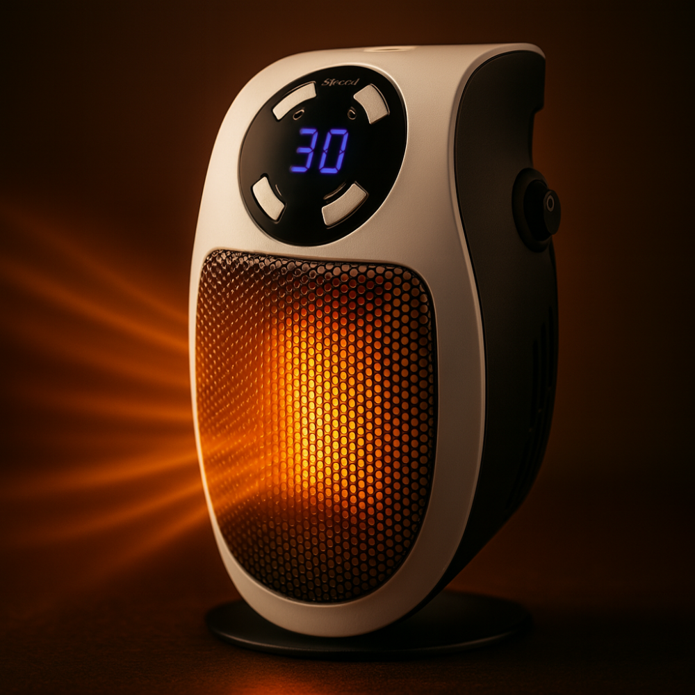 Riscaldatore Elettrico Portatile | Riscaldamento Veloce e Silenzioso con Design Compatto per Ambienti Confortevoli 1