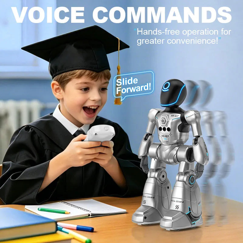 Robot Giocattolo Intelligente con Controllo Vocale e Gestuale | Mini Robot Danzante per Divertimento e Creatività 2