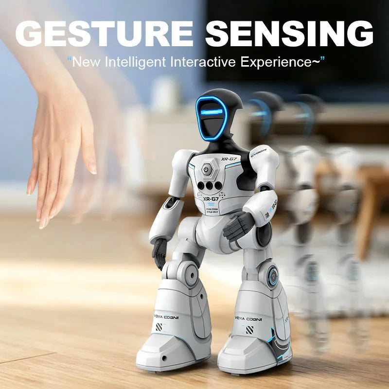 Robot Giocattolo Intelligente con Controllo Vocale e Gestuale | Mini Robot Danzante per Divertimento e Creatività 4