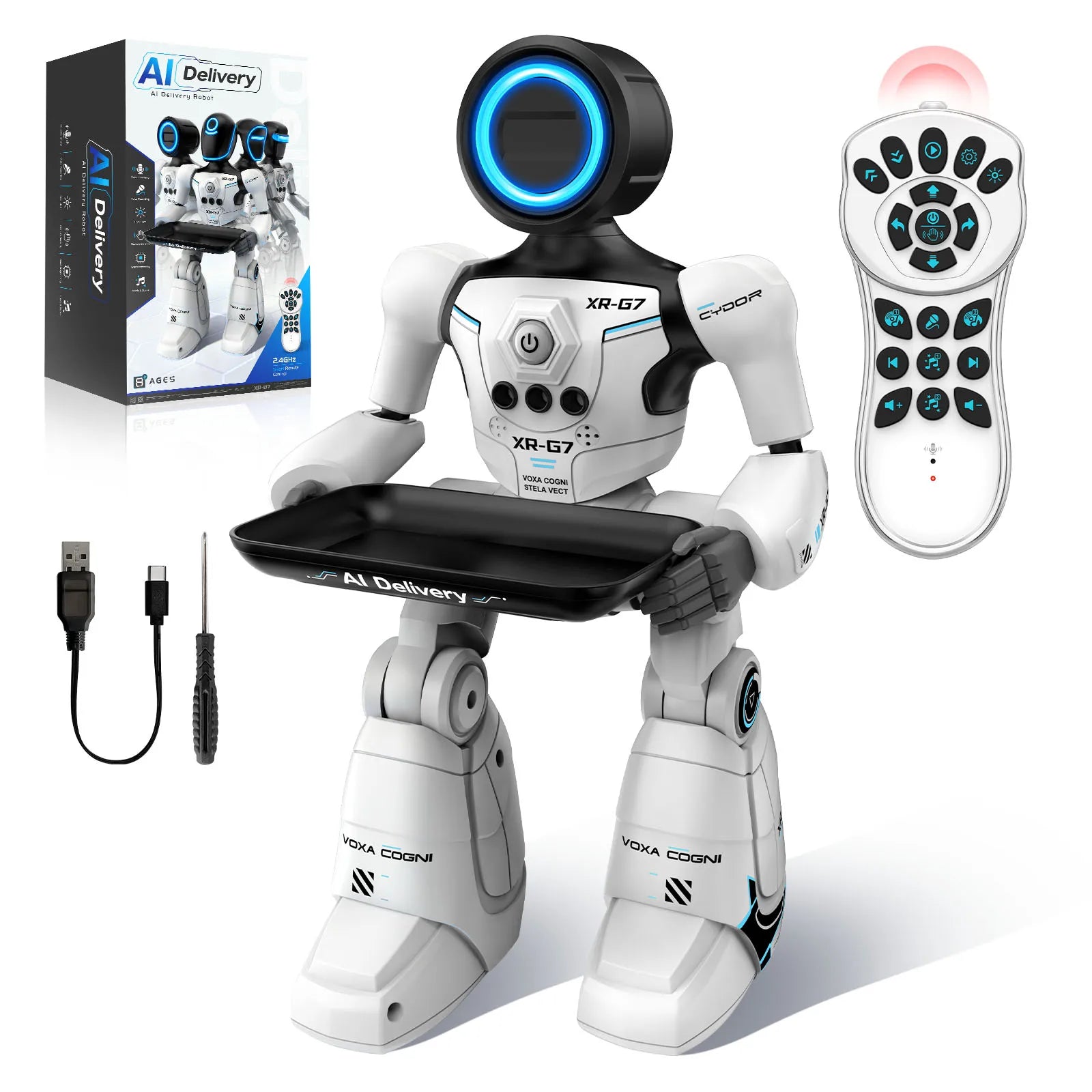 Robot Giocattolo Intelligente con Controllo Vocale e Gestuale | Mini Robot Danzante per Divertimento e Creatività 6