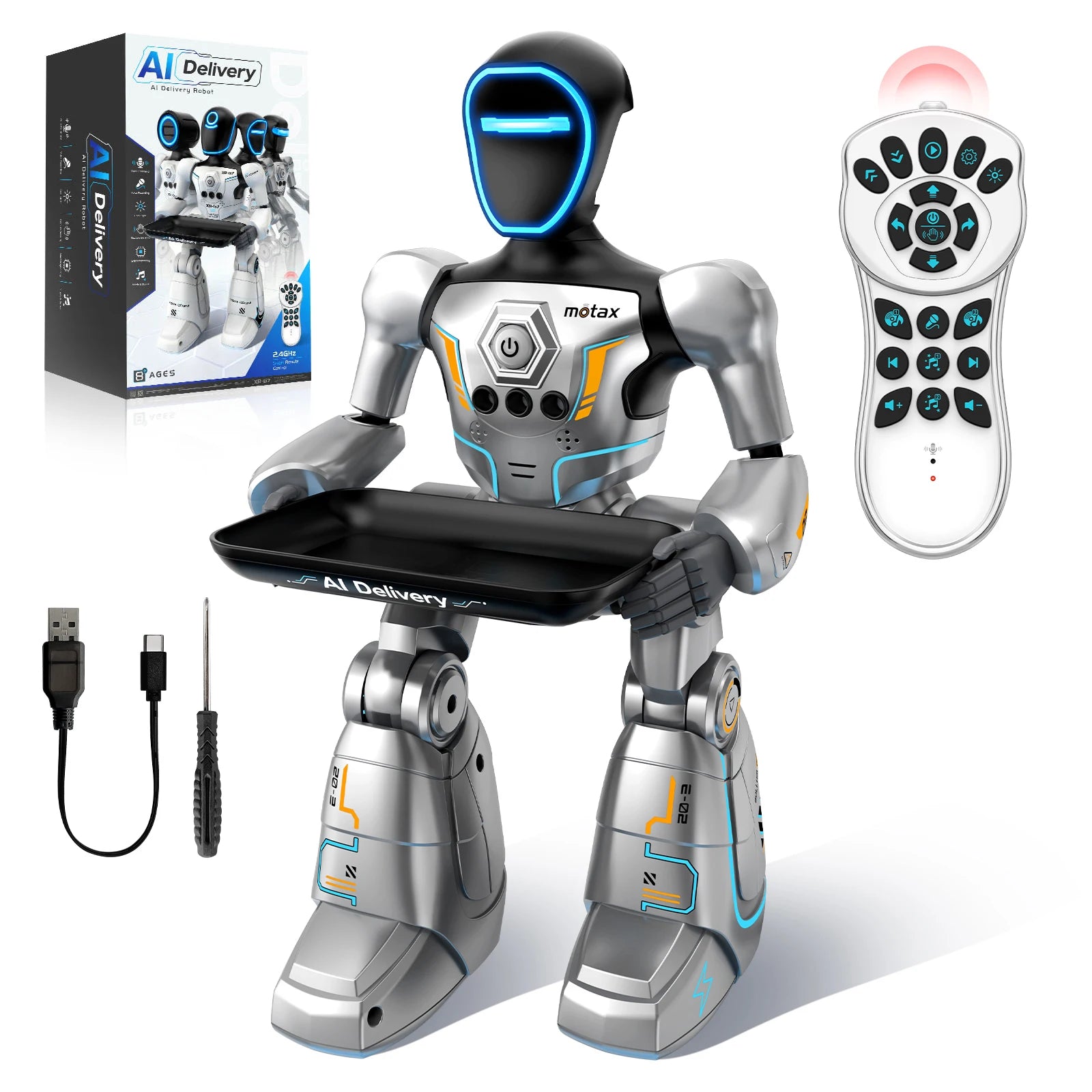 Robot Giocattolo Intelligente con Controllo Vocale e Gestuale | Mini Robot Danzante per Divertimento e Creatività 7