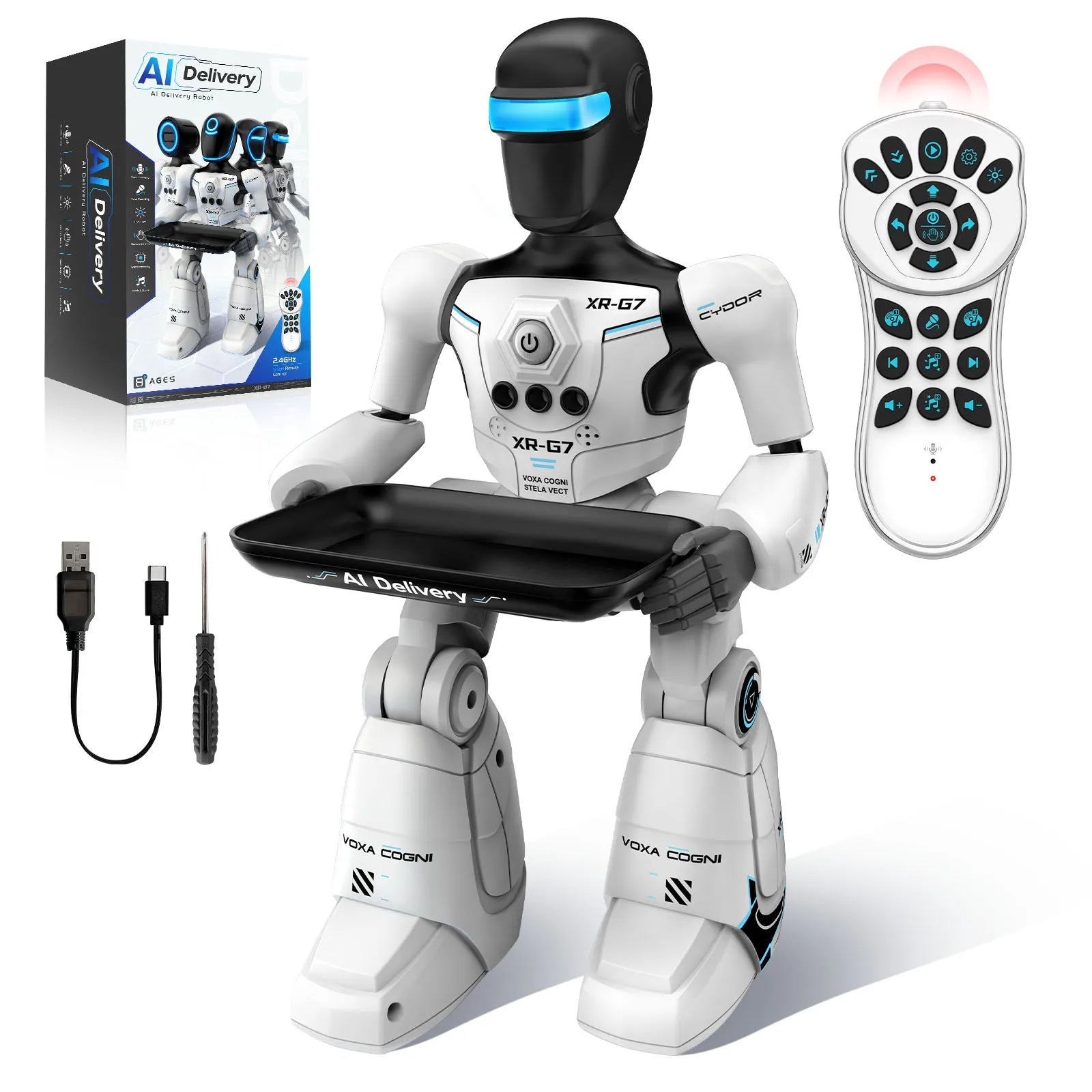 Robot Giocattolo Intelligente con Controllo Vocale e Gestuale | Mini Robot Danzante per Divertimento e Creatività 8