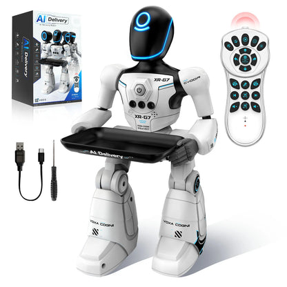 Robot Giocattolo Intelligente con Controllo Vocale e Gestuale | Mini Robot Danzante per Divertimento e Creatività 9