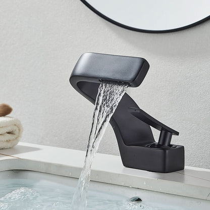 Rubinetto Da Bagno Moderno | Acciaio Inox 304 con Flusso a Cascata | Design Elegante per Stile e Funzionalità 1