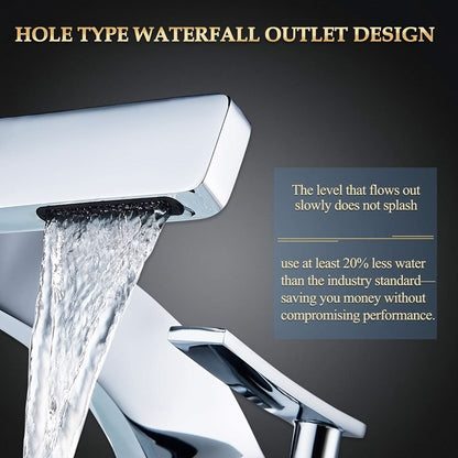 Rubinetto Da Bagno Moderno | Acciaio Inox 304 con Flusso a Cascata | Design Elegante per Stile e Funzionalità 8