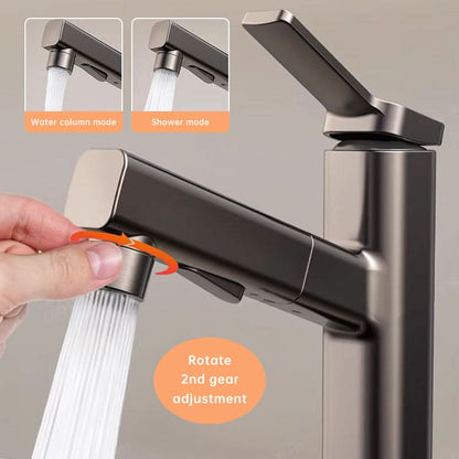 Rubinetto Estraibile per Lavabo con 3 Modalità di Flusso | Design Moderno per Cucina e Bagno 4