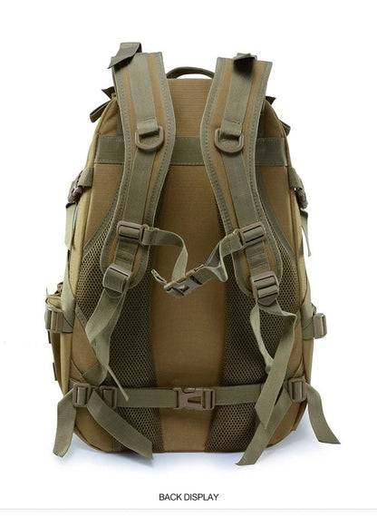 Rugged Adventure | Zaino Tattico con Impermeabilità e Ampia Capacità | Ideale per Escursioni e Campeggio 3