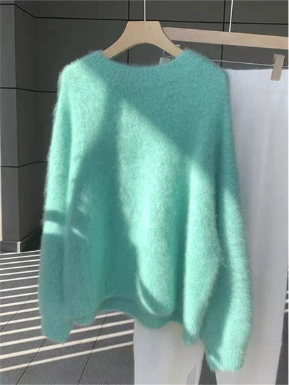 Mirta | Soft, Fluffy Oversized Women's Sweater - Casual Warmth