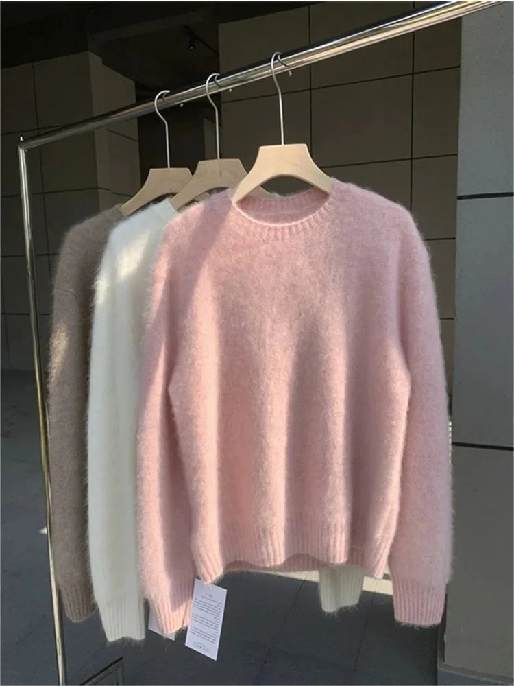 Mirta | Soft, Fluffy Oversized Women's Sweater - Casual Warmth