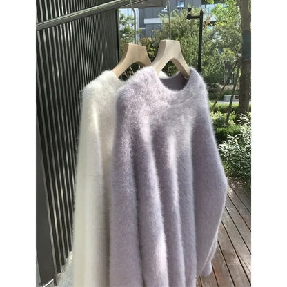 Mirta | Soft, Fluffy Oversized Women's Sweater - Casual Warmth