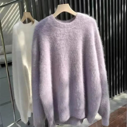 Mirta | Soft, Fluffy Oversized Women's Sweater - Casual Warmth