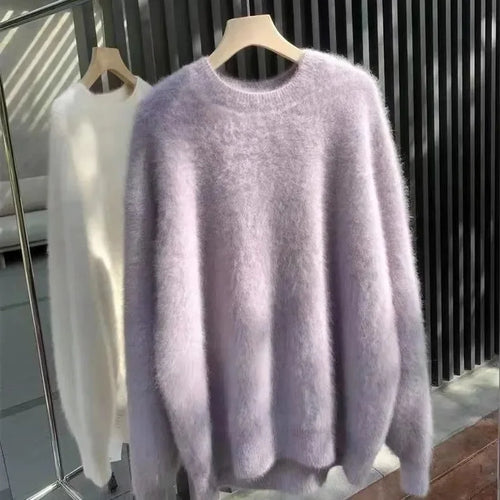 Mirta | Maglione Donna Oversize Morbido e Soffice - Calore Casual