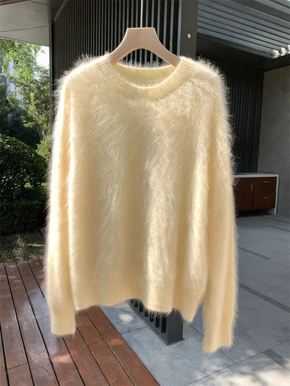 Mirta | Soft, Fluffy Oversized Women's Sweater - Casual Warmth