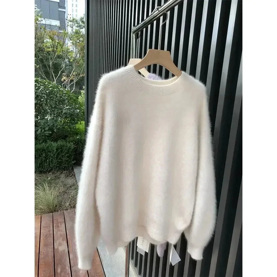 Mirta | Soft, Fluffy Oversized Women's Sweater - Casual Warmth