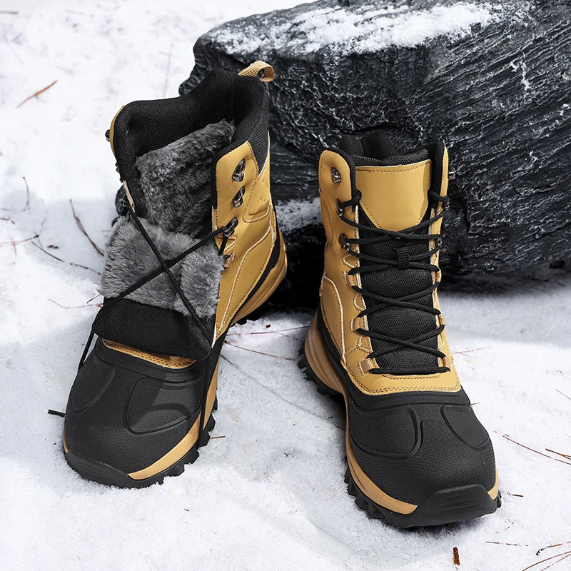 Enea | Unisex Lined Winter Boots with Sculpted Sole - Outdoor Style