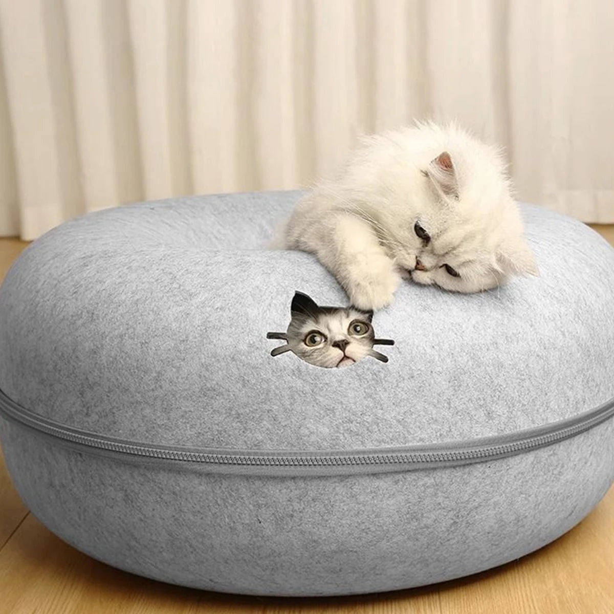 Kitty Napz | Letto per Gatti Con Design Ergonomico e Materiali Resistente | Riposo Confortevole per Il Tuo Amico a Quattro Zampe