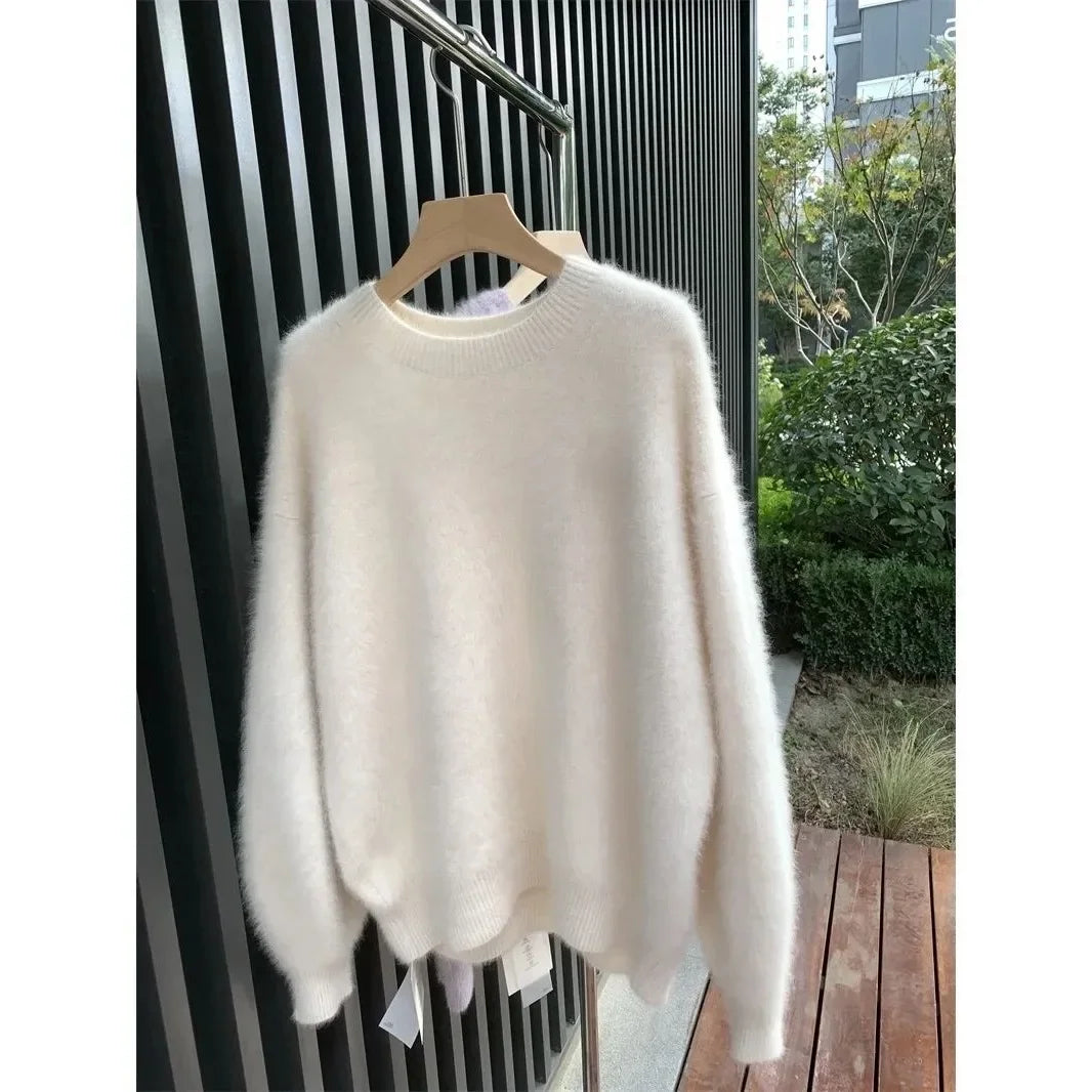 Mirta | Soft, Fluffy Oversized Women's Sweater - Casual Warmth