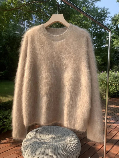 Mirta | Soft, Fluffy Oversized Women's Sweater - Casual Warmth
