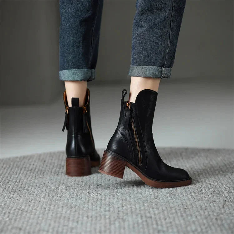 Samantha | Elegante Stivaletto Donna in Vera Pelle Autunno/Inverno 3