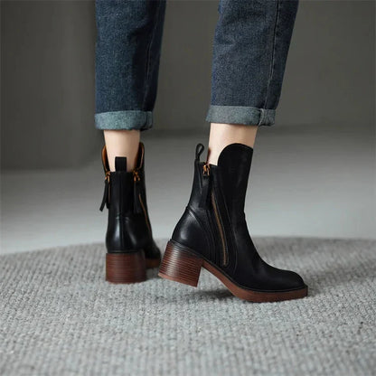 Samantha | Elegante Stivaletto Donna in Vera Pelle Autunno/Inverno 3