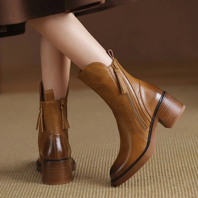Samantha | Elegante Stivaletto Donna in Vera Pelle Autunno/Inverno 5