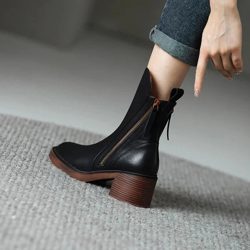 Samantha | Elegante Stivaletto Donna in Vera Pelle Autunno/Inverno 8