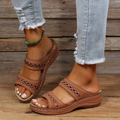 Comfortable Women's Sandals | Summer Orthopedic Sandals with Arch Support | Elegant Design for Effortless Walking