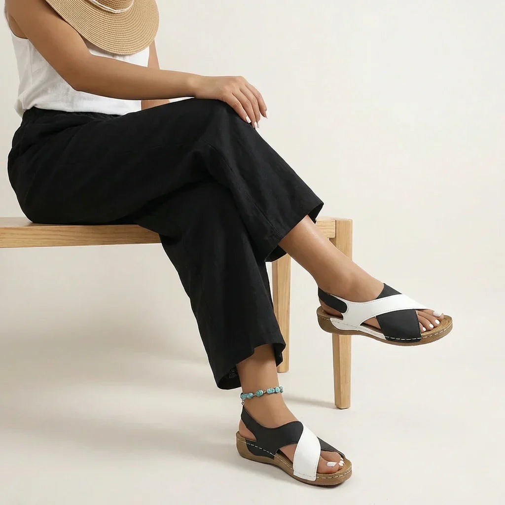 Comfortable Women's Sandals | Lightweight Design with Velcro Closure | Ideal for Daily Comfort