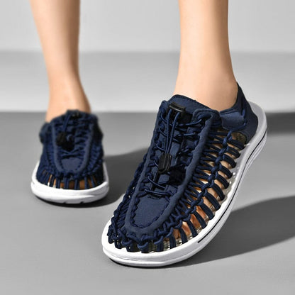 Women's Summer Sandals | Woven Design with Flexible Sole | Comfort and Style for Every Occasion