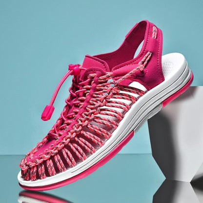 Women's Summer Sandals | Woven Design with Flexible Sole | Comfort and Style for Every Occasion
