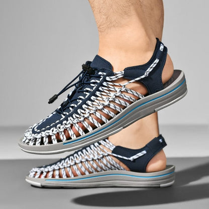 Women's Summer Sandals | Woven Design with Flexible Sole | Comfort and Style for Every Occasion