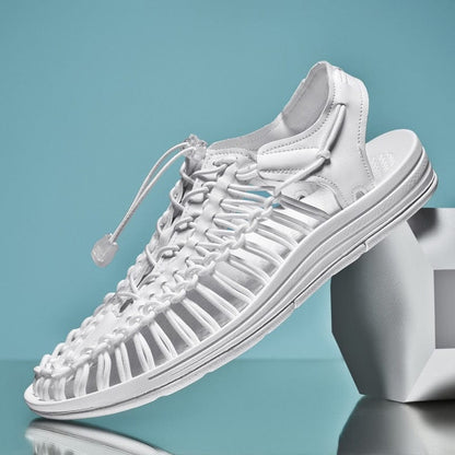 Women's Summer Sandals | Woven Design with Flexible Sole | Comfort and Style for Every Occasion