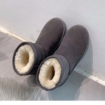 Lidia | Wasserdichte Winterstiefeletten für Damen mit Plüschfutter und Plateausohle - Sicherer Schritt