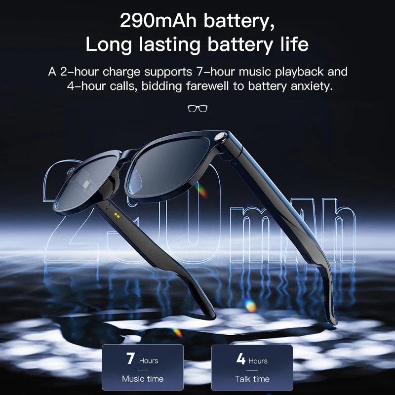 Smart Glasses | AI Smart Glasses with Real-Time Translation | Sleek Design for a Connected Daily Life