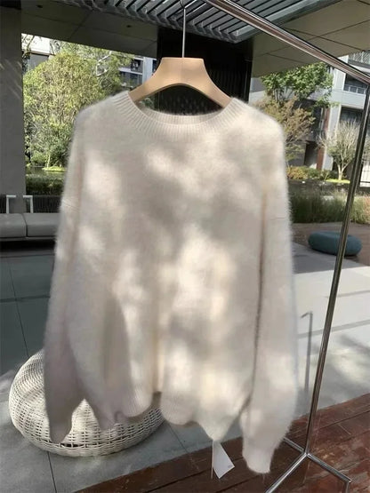 Mirta | Soft, Fluffy Oversized Women's Sweater - Casual Warmth