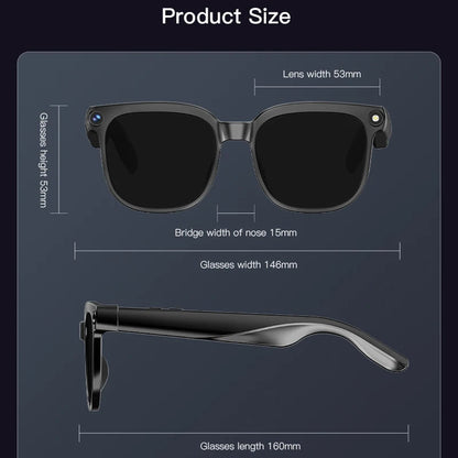 Smart Glasses | AI Smart Glasses with Real-Time Translation | Sleek Design for a Connected Daily Life