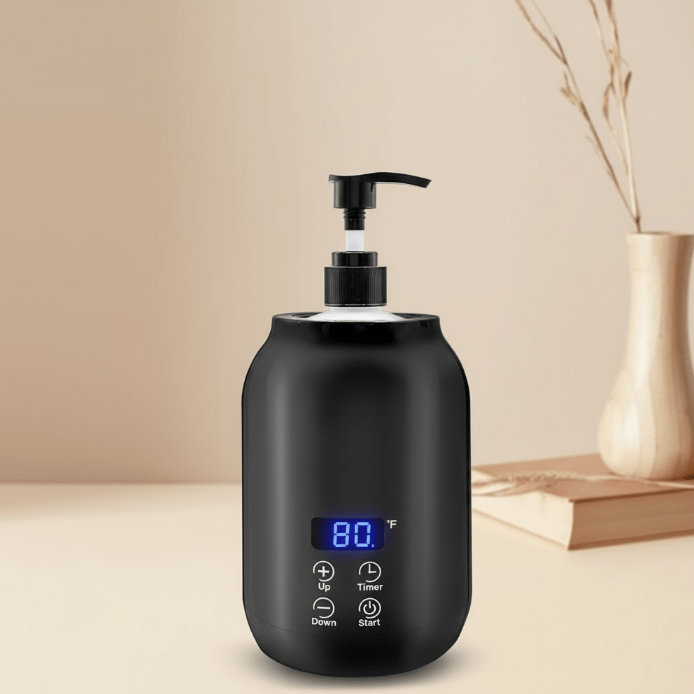 Scalda Olio per Massaggio Elettrico con Riscaldamento Rapido | Design Compatto per Trattamenti Professionali 1