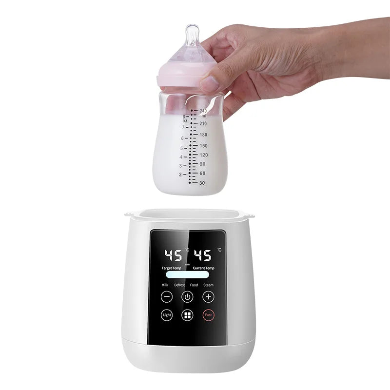 Scaldabiberon Portatile Multifunzionale 6 in 1 con Controllo Preciso della Temperatura per Alimentazione Sicura 4
