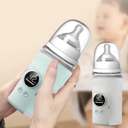Scaldabiberon Portatile USB con Controllo Intelligente della Temperatura | Design Compatto per Comfort e Praticità 1